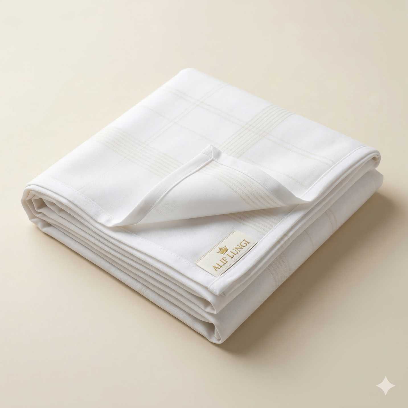 Alif Signature White – Premium Soft