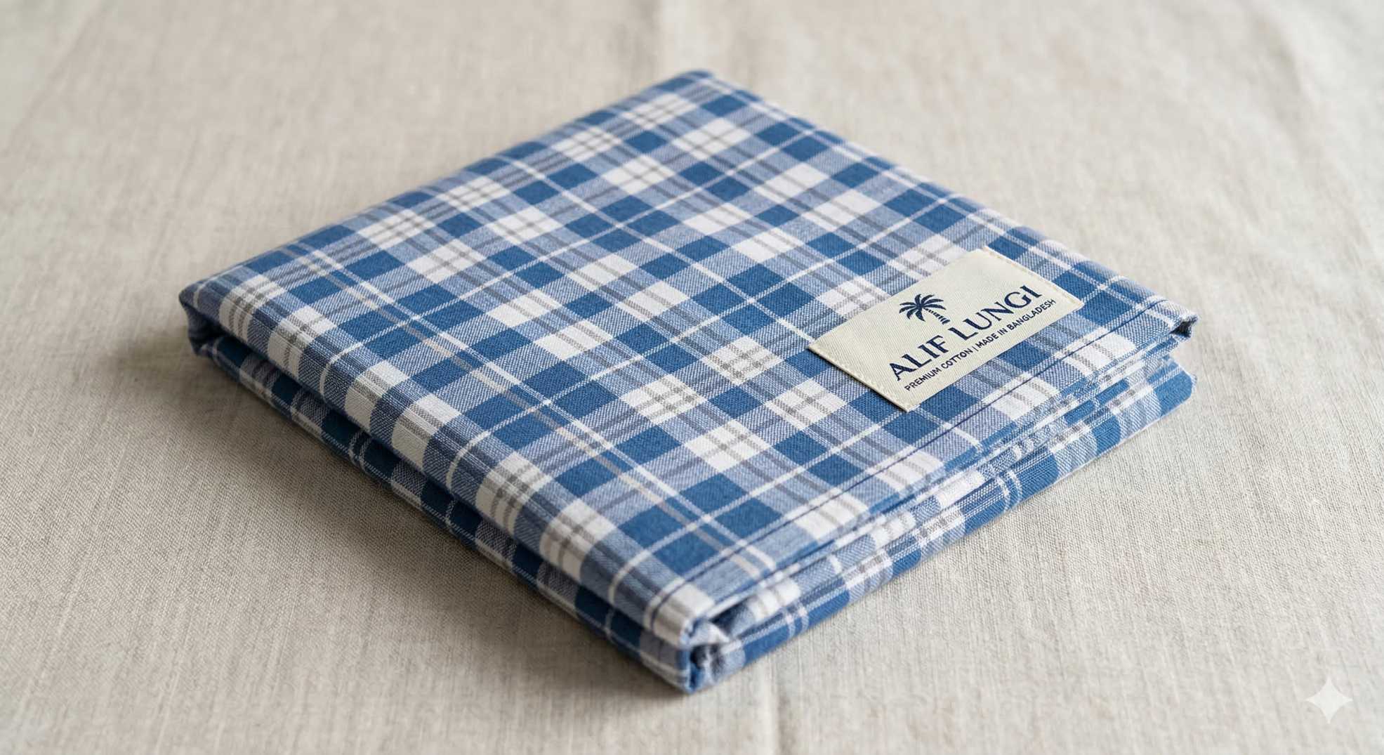 Alif Comfort Blue Check